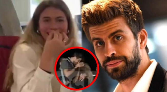 Piqué y su nueva novia fueron visto besándose durante concierto de Dani Martín