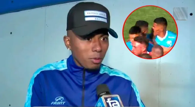 Erinson Ramírez sobre el golpe que le dio Andy Polo