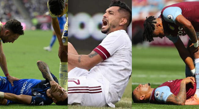 Los jugadores que no estarán en Qatar 2022 por lesión.