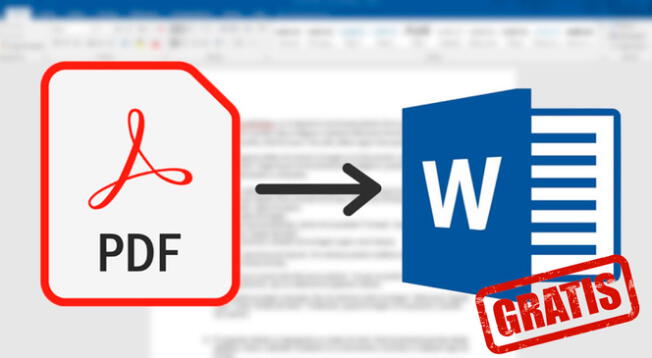 ¿Cómo convertir un documento PDF a Word totalmente GRATIS y sin bajar un virus letal?