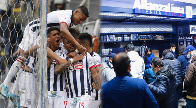 Alianza Lima ganó e inauguró con éxito su tienda oficial