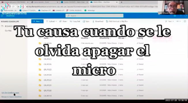 Alumno olvida apagar su micrófono, insulta al profesor y le anulan el examen por 'faltoso'