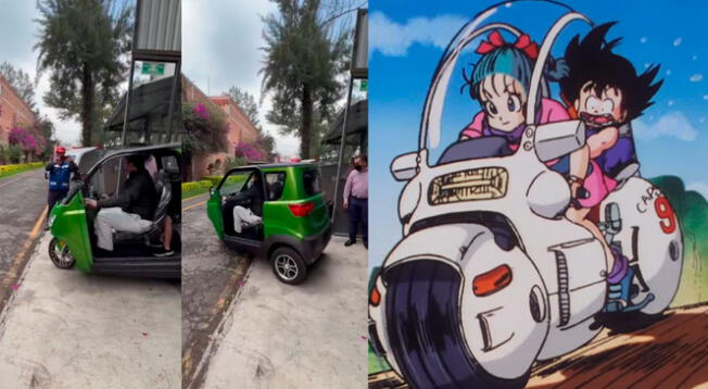 Crean vehículo basado en la motocicleta de Bulma y fans de Dragon Ball quieren comprarla