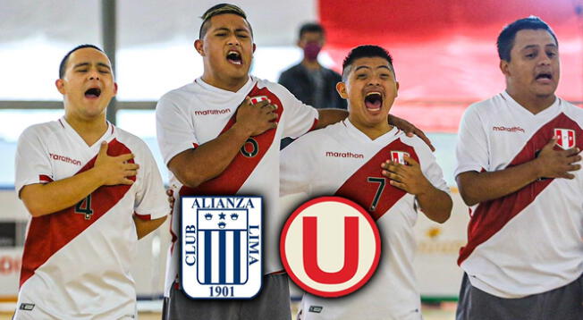 Primer clásico Alianza Lima vs Universitario de personas con síndrome de down