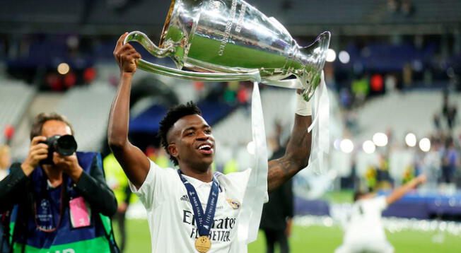 Vinicius Junior ganó la UEFA Champions League con el Real Madrid la temporada 2021-22