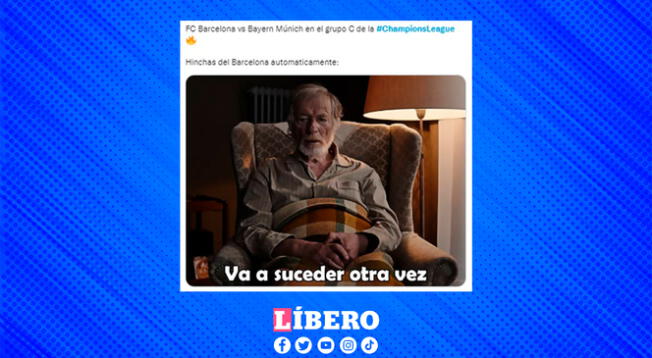FC Barcelona fue el más requerido en los meme, esto a raíz que volverá a enfrentar a Bayern Múnich que los goleó.