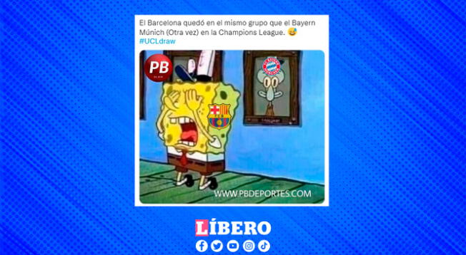 El terror del FC Barcelona. Bayern Múnich enfrentará a los azulgranas en duelos de ida y vuelta.