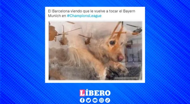 Hinchas del Barcelona temen una nueva goleada en la Champions.