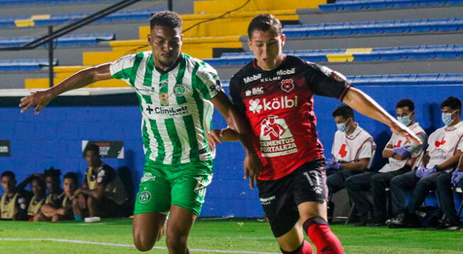 Alajuelense empató 1-1 con Alianza por la Liga Concacaf