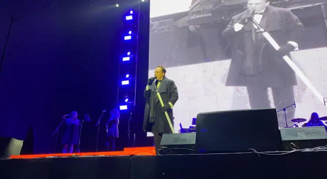 Cristian Castro brindó concierto en Lima y puso a cantar a todos sus fans