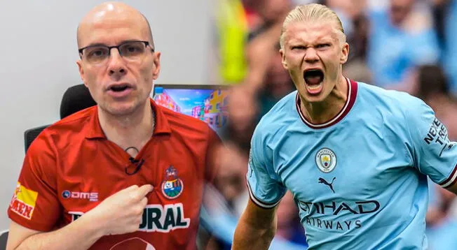 Mister Chip calificó a Erling Haaland tras su triplete en Premier League