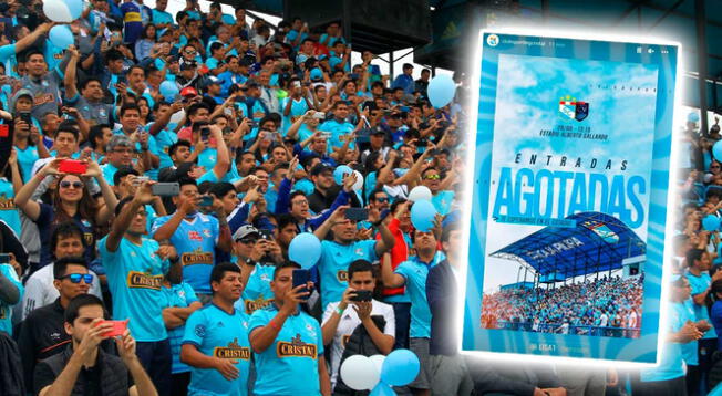 Sporting Cristal tendrá un lleno total en el Estadio Alberto Gallardo