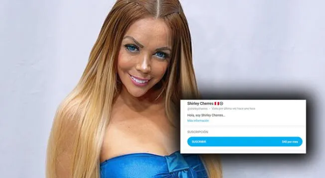 Revisa el monto que gana Shirley Cherres con su cuenta de OnlyFans