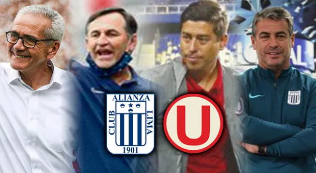 Alianza Lima vs Universitario: entrenadores que ganaron el clásico