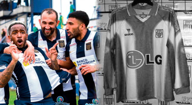 Los colores de la primera camiseta de Alianza Lima fueron verde y blanco.