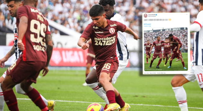 ¡Sigue la alegría! Universitario y el fervoroso mensaje tras la victoria ante Alianza Lima