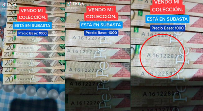 Peruano intenta 'subastar' billetes de 20 soles con peculiar 'detalle' pero es troleado