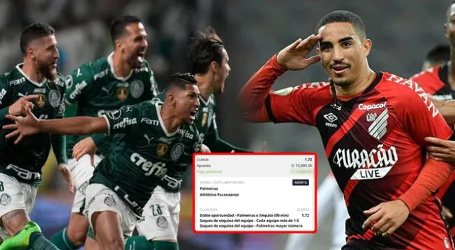 Un peruano logró multiplicar su dinero tras el empate entre Palmeiras vs Paranaense