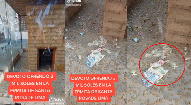 Devoto peruano ofrendó 3000 soles para 'asegurarse' un milagro y ganarse La Tinka