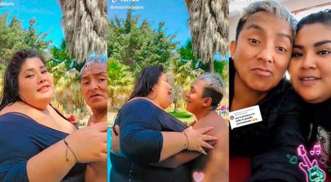 'Mostrito' protagoniza tierno video junto a su novia y fans lo felicitan: "un bonito amor"