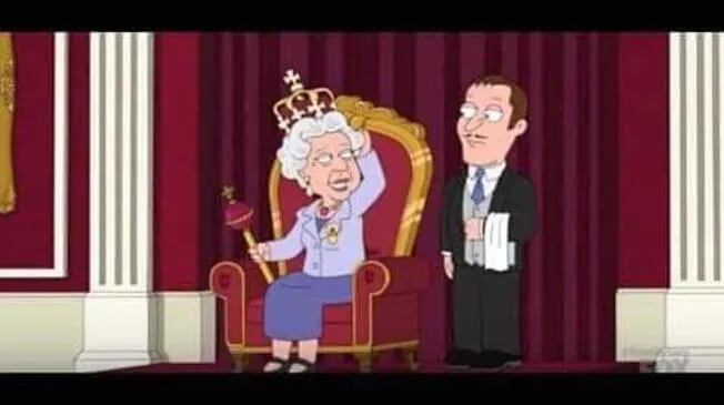 'Futurama' también contó con la reina Isabel