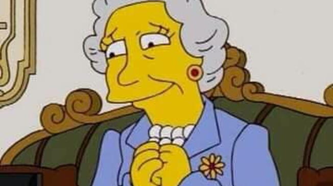 La tierna aparición de la reina Isabel II en 'Los Simpson'