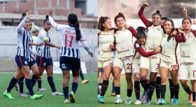 Alianza Lima y Universitario se enfrentan en el clásico de la Liga Femenina 2022