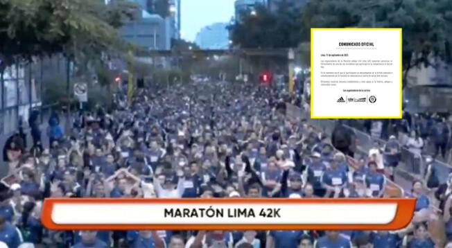 Deportista falleció en Maratón Lima 42k
