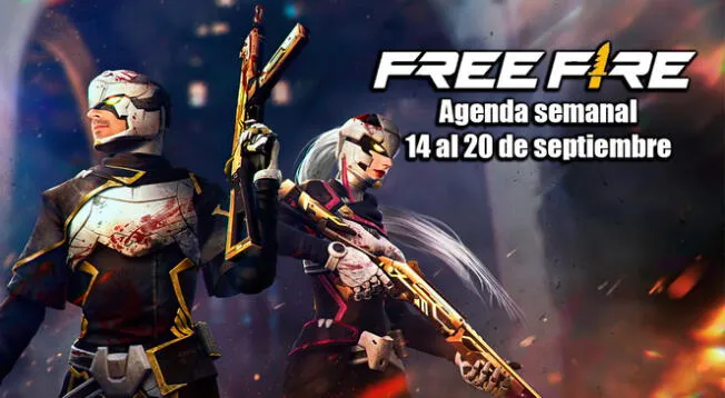 Free Fire: Revisa la sorprendente agenda semanal del 14 al 20 de septiembre