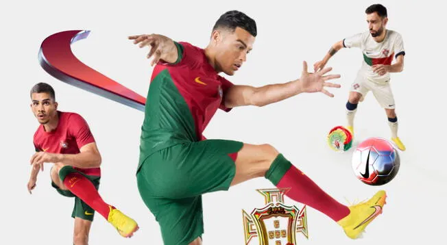 Portugal y el nuevo diseño de su camiseta para el Mundial Qatar 2022