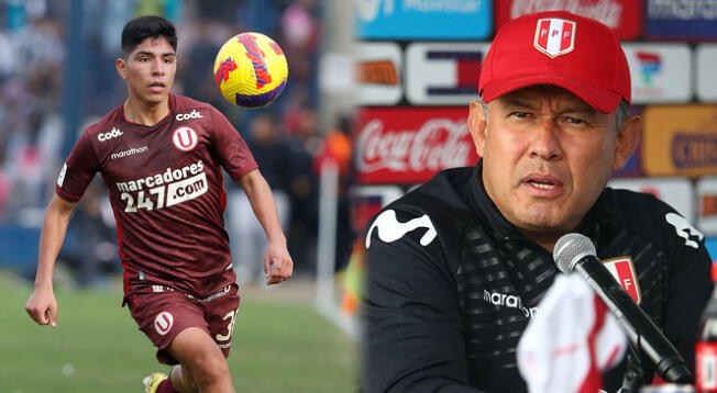 Juan Reynoso destacó el talento de Piero Quispe y habló de su futuro en la Bicolor