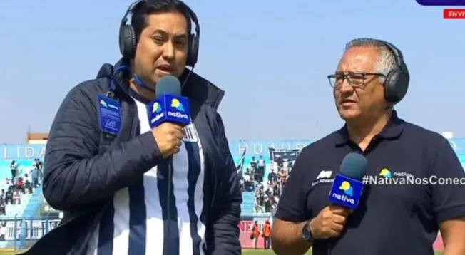 Director de Nativa TV lució camiseta de Alianza durante final del Torneo de Reservas