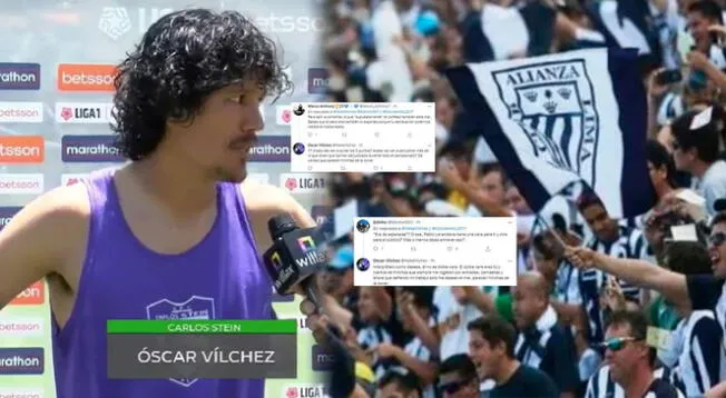 Óscar Vílchez se peló con hinchas de Alianza Lima en redes sociales