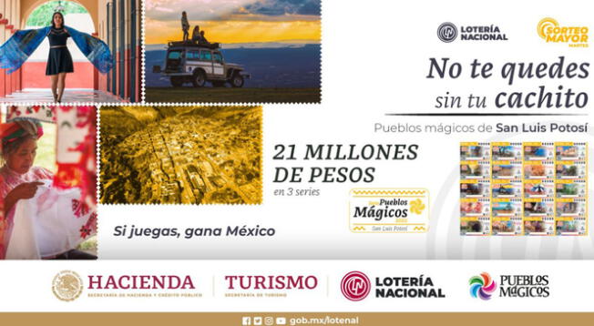 Revisa los números ganadores del Sorteo Mayor de la Lotería Nacional de México