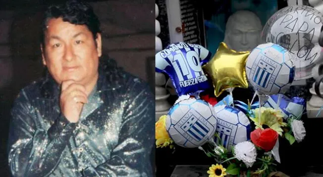 Viral: visitan tumba de Chacalón y encuentran varios globos de Alianza Lima