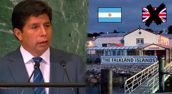 Pedro Castillo señaló que las 'Islas Malvinas' es territorio argentino.