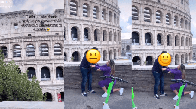 TikTok: Le piden matrimonio y sale corriendo
