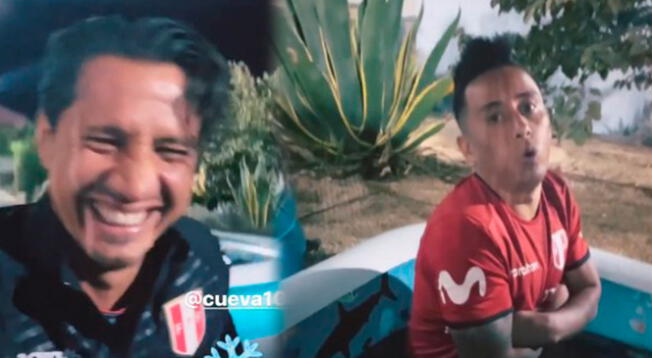 Gianluca Lapadula se divierte con Christian Cueva en Estados Unidos