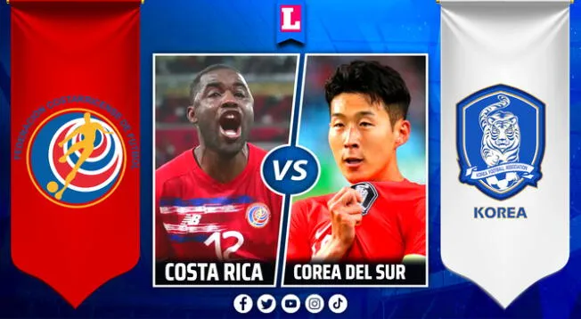 Costa Rica y Corea del Sur medirán fuerzas en amistoso internacional