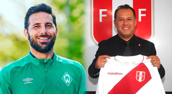 Claudio Pizarro aprobó la llegada de Juan Reynoso a la Selección Peruana