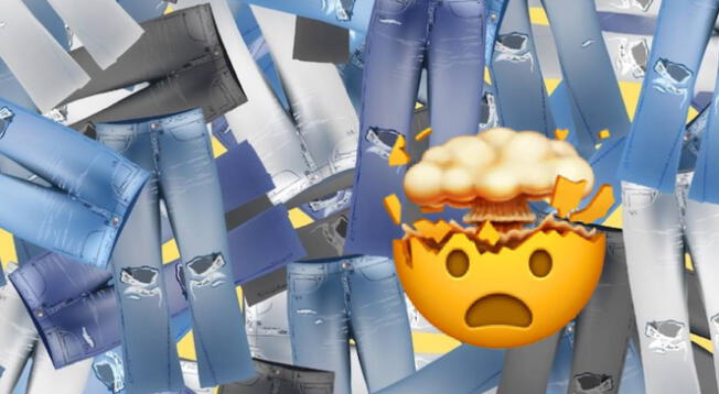 Solo 2% superó este desafío: Encuentra en 10 segundos los 4 pantalones sin rasgado