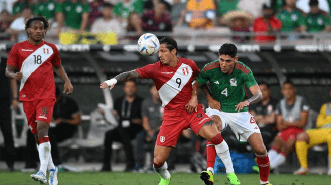 La última derrota que Perú tuvo ante México fue en 2008.