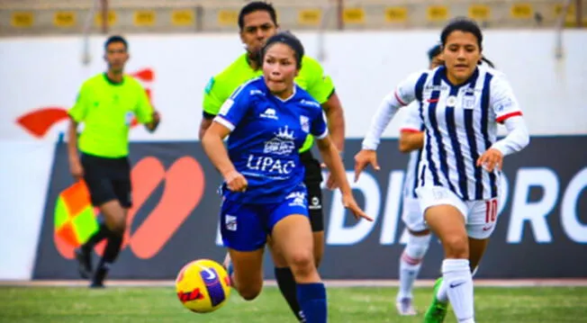 Alianza Lima y Mannucci jugaron la primera final de la Liga Femenina en Trujillo.