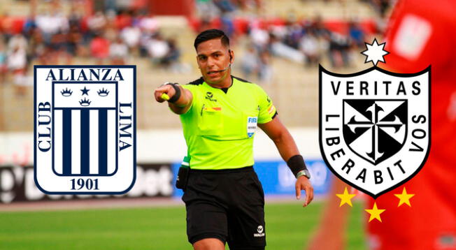 Bruno Pérez fue el elegido para dirigir el Alianza Lima vs San Martín