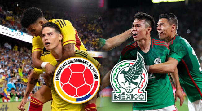 México vs Colombia: hora y canales de transmisión del partido