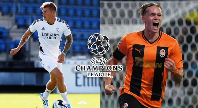 Real Madrid vs Shakhtar Donetsk por Champions League