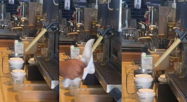 Insecto 'se pasea' por Starbucks y usuarios reaccionan: "Con regalo incluido" Insecto 'se pasea' por Starbucks y usuarios reaccionan: "Con regalo incluido"