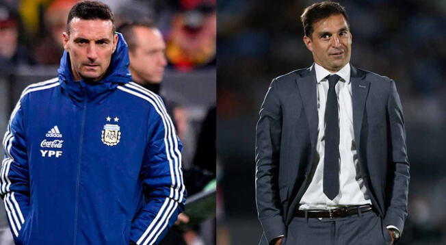 Scaloni con Argentina y Diego Alonso con Uruguay debutarán en Qatar