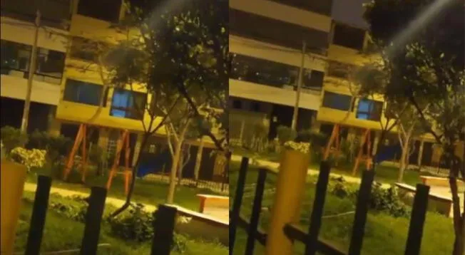 TikTok: joven registra suceso paranormal en parque de San Juan de Miraflores - VIDEO