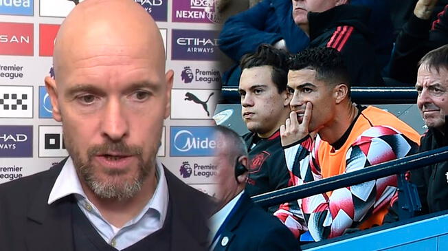 Erik Ten Hag dio la razón del porqué Cristiano Ronaldo no jugó el derbi